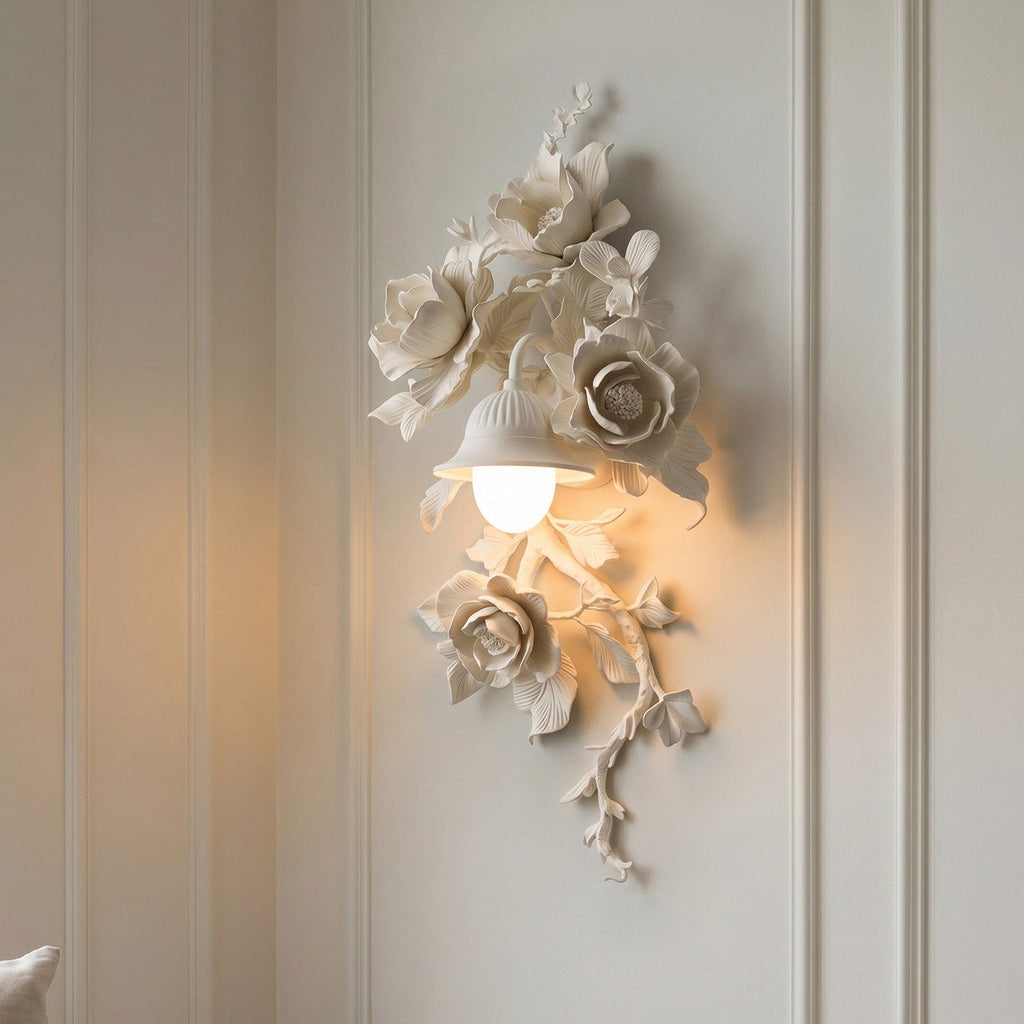 Floral Wall Sconce Light — Wall Sconce | Maison Monashee — view 13