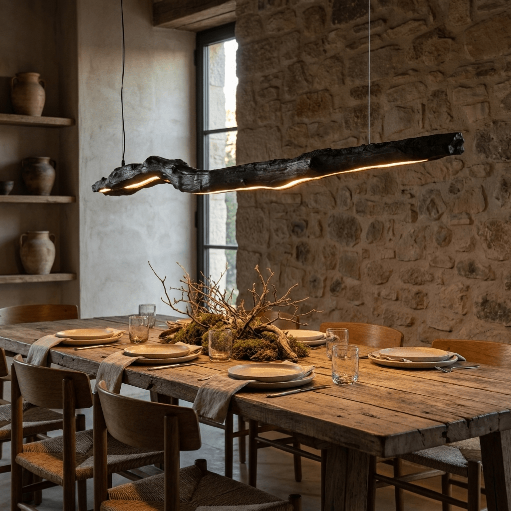 Linear Pendant Lighting Black — Pendant Light | Maison Monashee — view 5