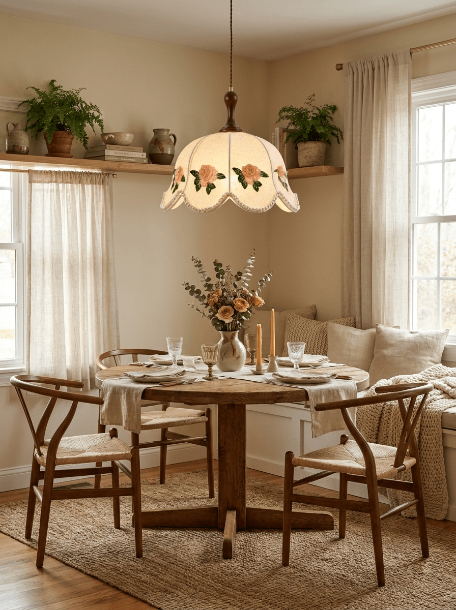 Fabric Pendant Light Fixture — Pendant Light | Maison Monashee — view 10
