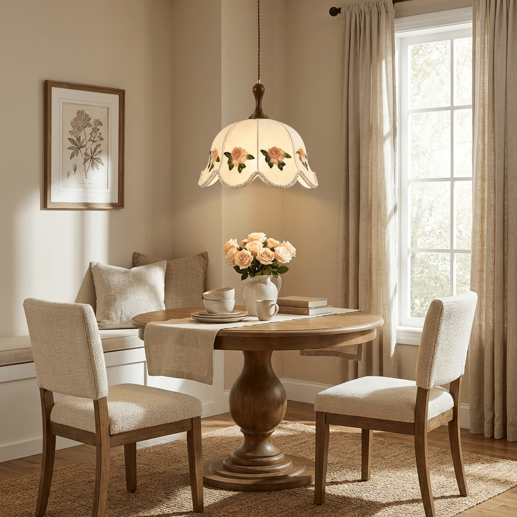 Fabric Pendant Light Fixture — Pendant Light | Maison Monashee — view 5