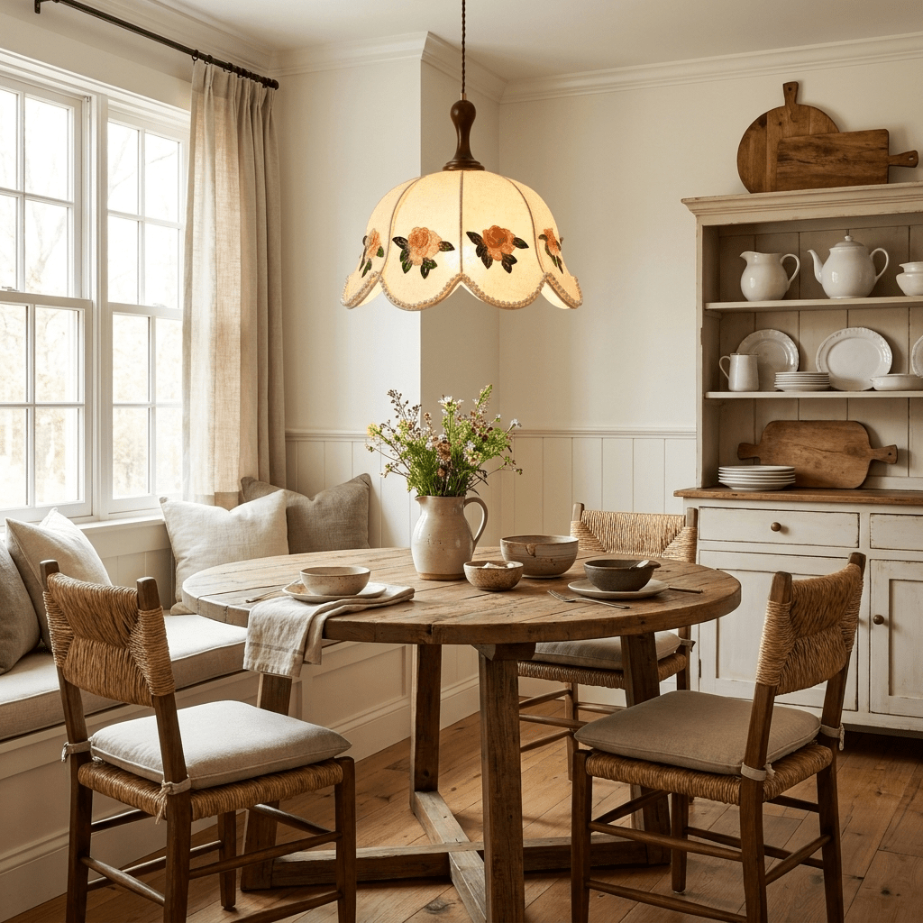 Fabric Pendant Light Fixture — Pendant Light | Maison Monashee — view 7