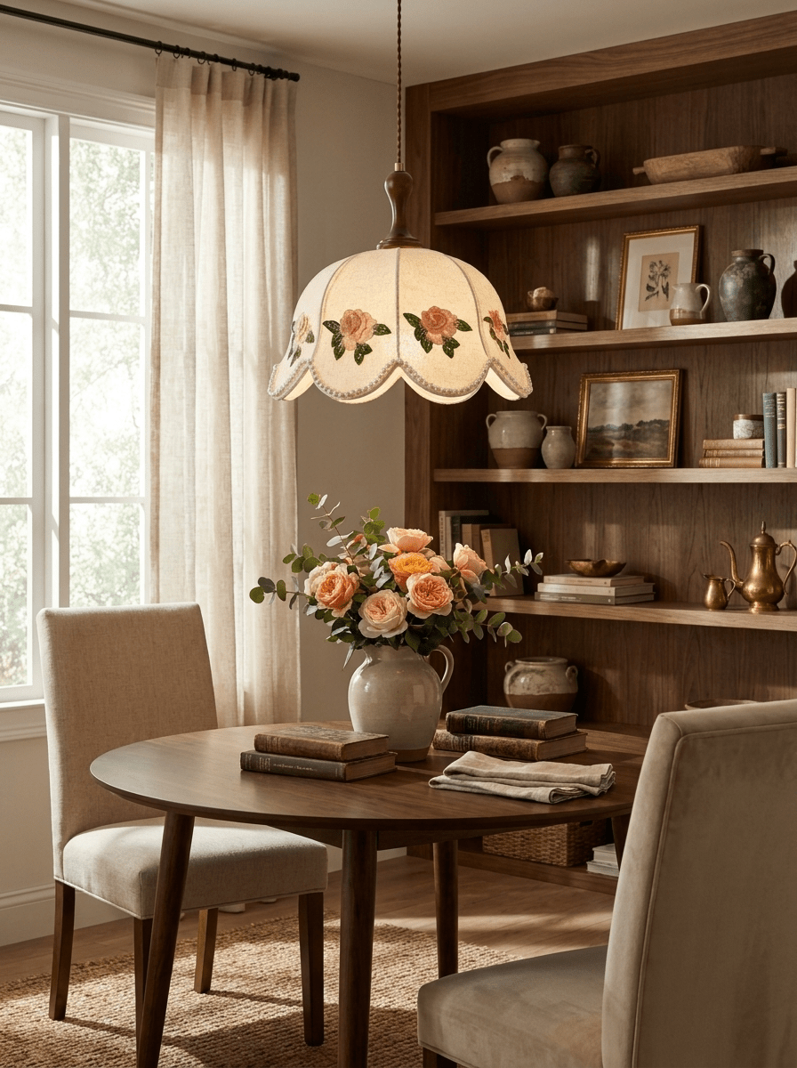 Fabric Pendant Light Fixture — Pendant Light | Maison Monashee — view 8