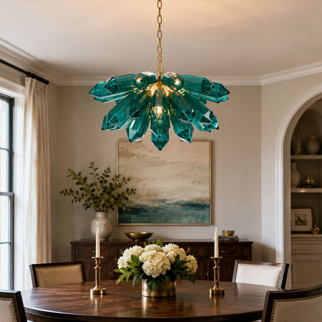 Modern Crystal Chandelier for Living Room — Chandelier | Maison Monashee — view 5