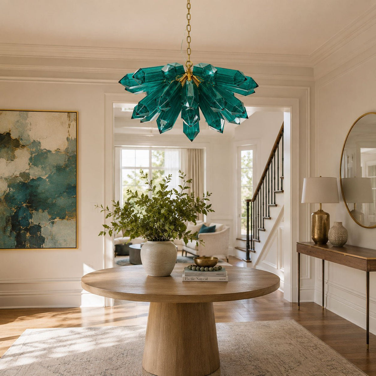 Modern Crystal Chandelier for Living Room — Chandelier | Maison Monashee — view 2