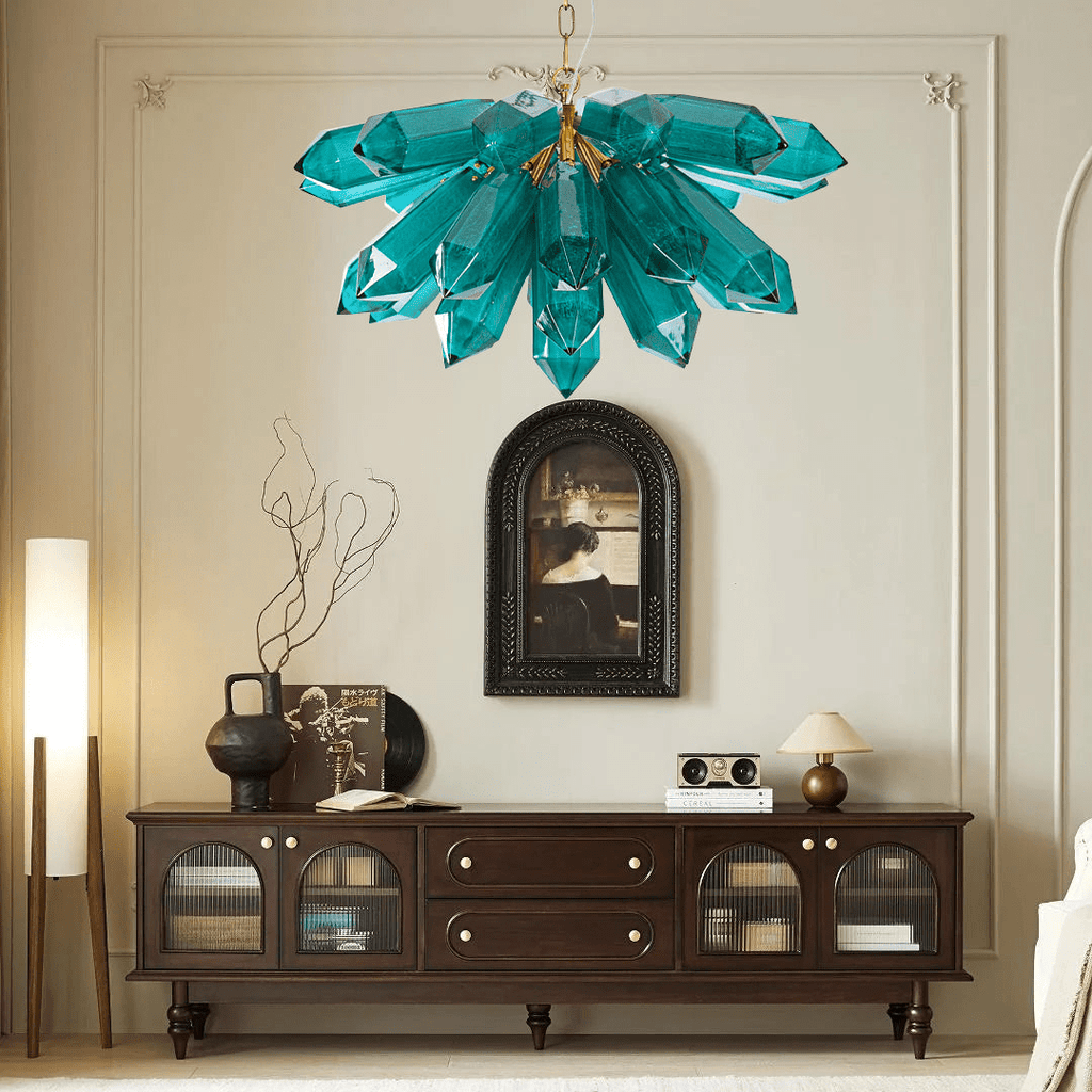 Modern Crystal Chandelier for Living Room — Chandelier | Maison Monashee — view 6