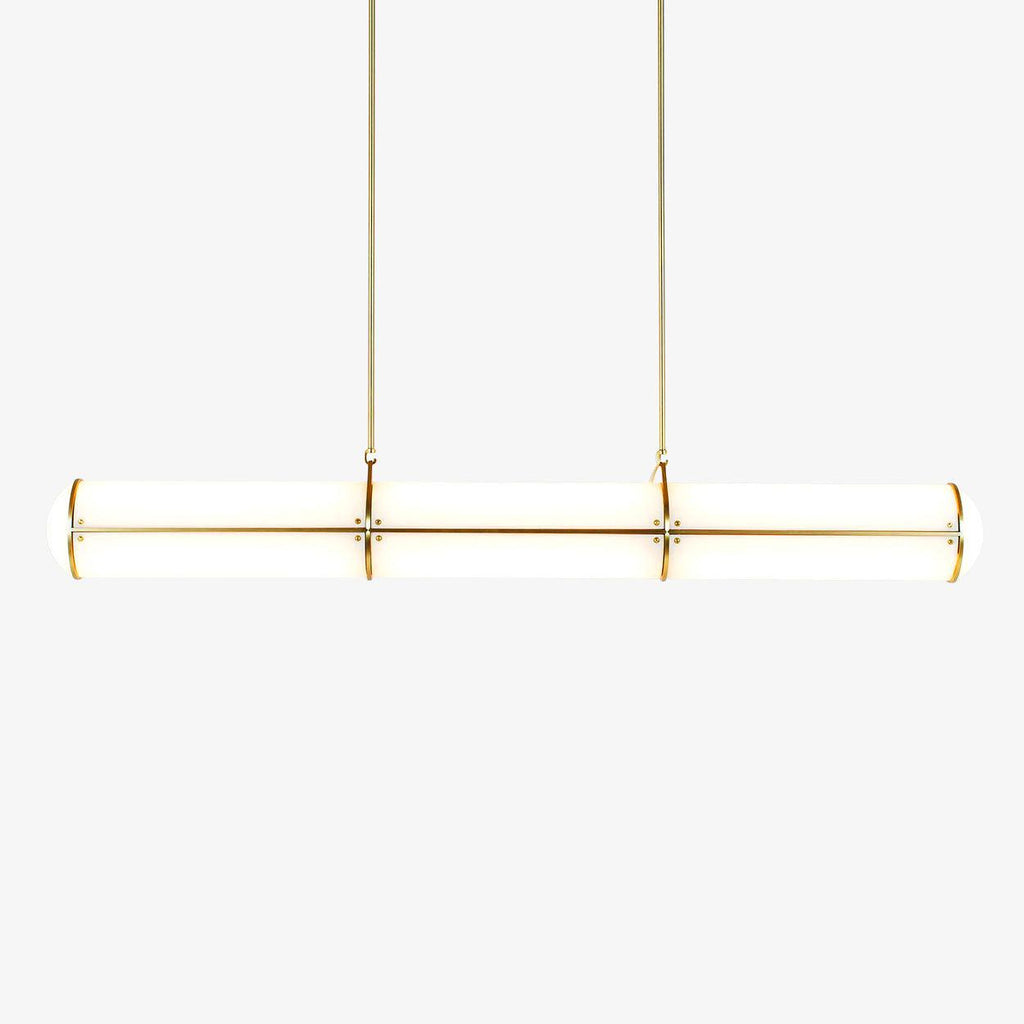 Round Linear Pendant Light — Pendant Light | Maison Monashee