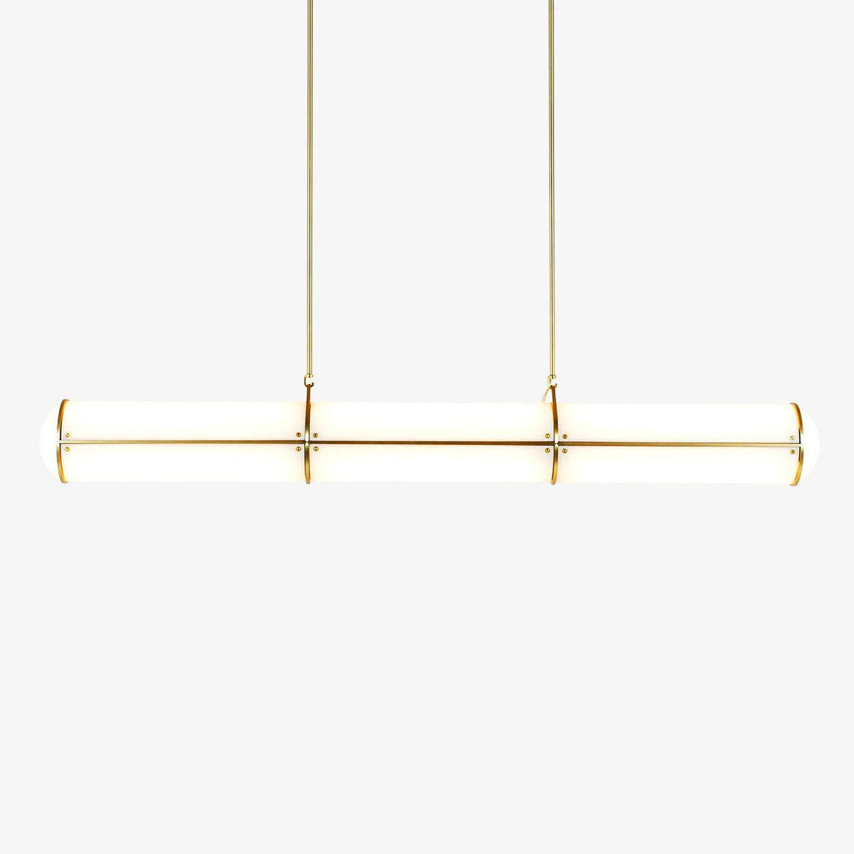 Round Linear Pendant Light — Pendant Light | Maison Monashee