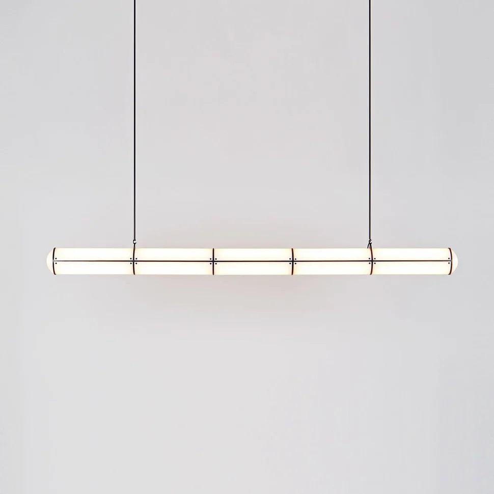 Round Linear Pendant Light — Pendant Light | Maison Monashee — view 25