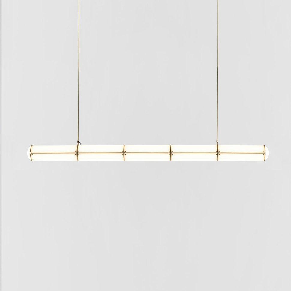 Round Linear Pendant Light — Pendant Light | Maison Monashee — view 26