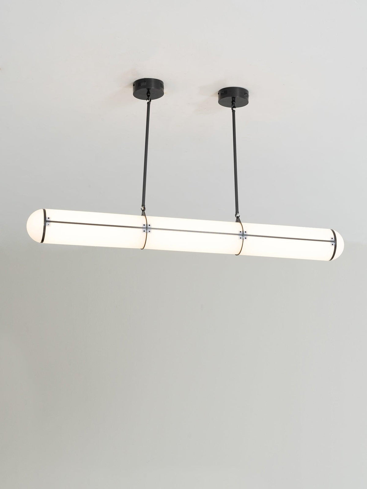 Round Linear Pendant Light — Pendant Light | Maison Monashee — view 15
