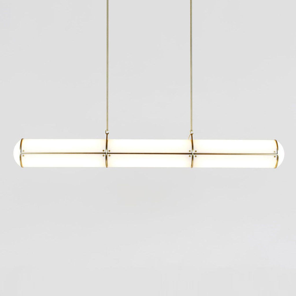 Round Linear Pendant Light — Pendant Light | Maison Monashee — view 17