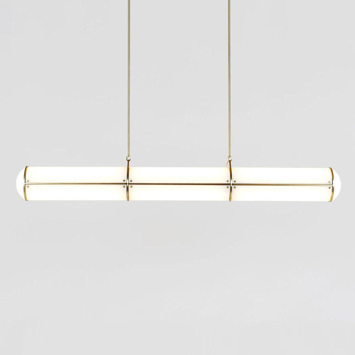 Round Linear Pendant Light — Pendant Light | Maison Monashee — view 17
