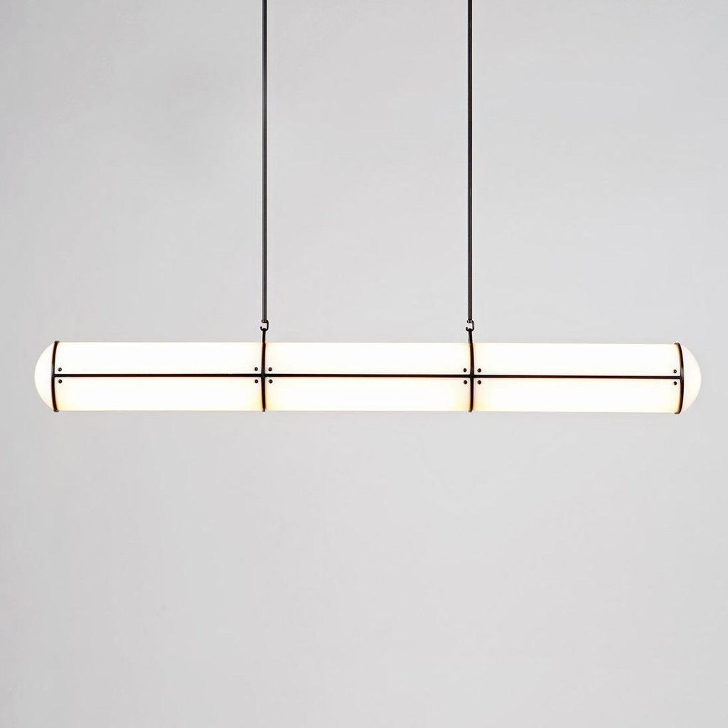 Round Linear Pendant Light — Pendant Light | Maison Monashee — view 18