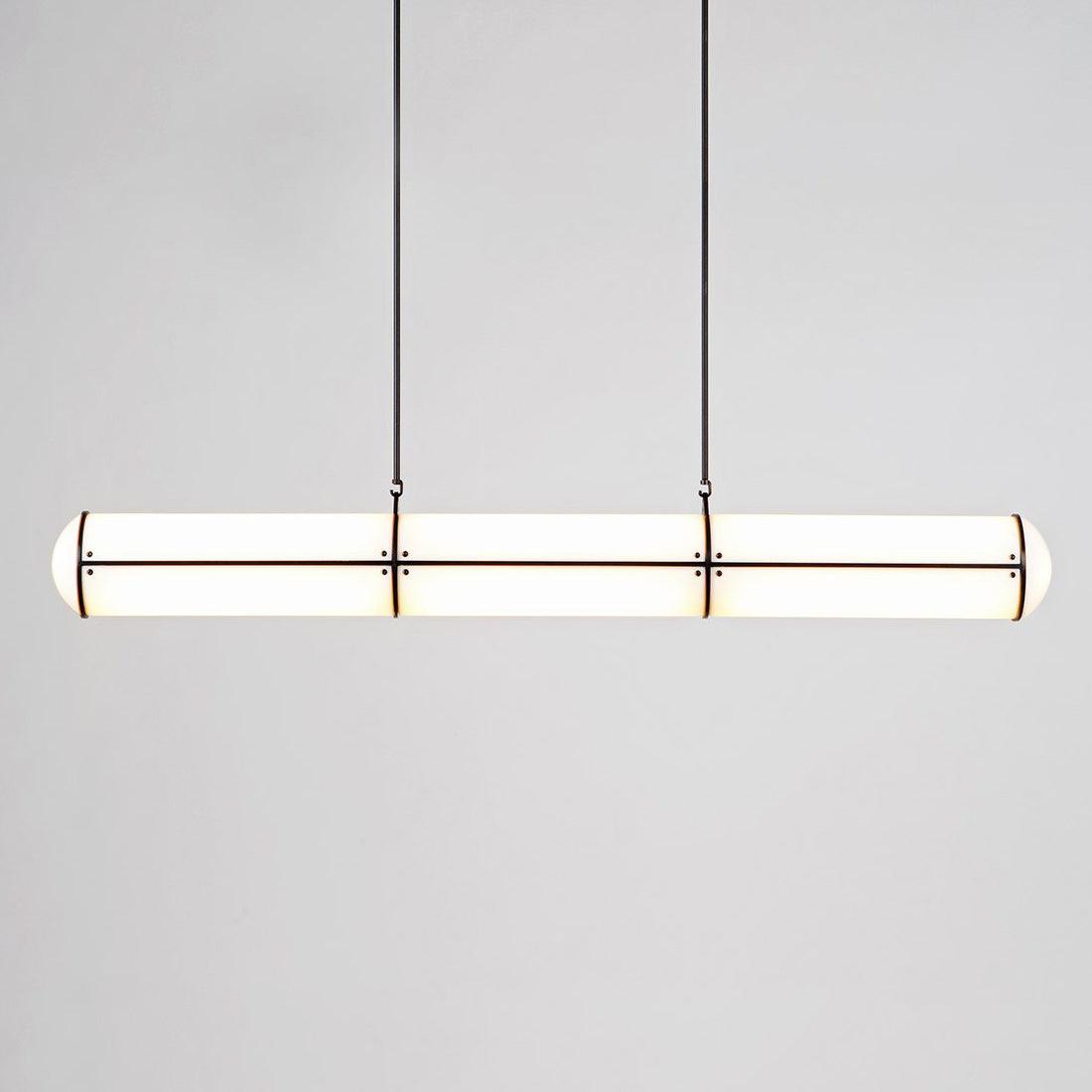 Round Linear Pendant Light — Pendant Light | Maison Monashee — view 18