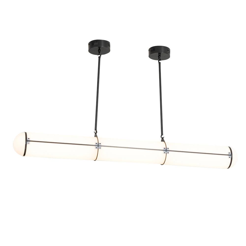Round Linear Pendant Light — Pendant Light | Maison Monashee — view 24