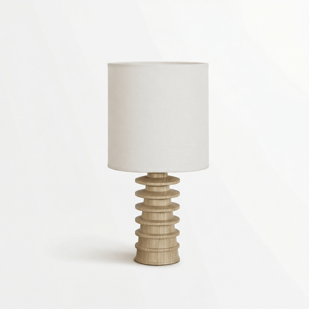 Modern Wood Desk Lamp — Table Lamp | Maison Monashee — view 6