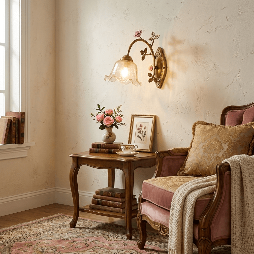 Vintage Ceramic Wall Sconce — Wall Sconce | Maison Monashee — view 6