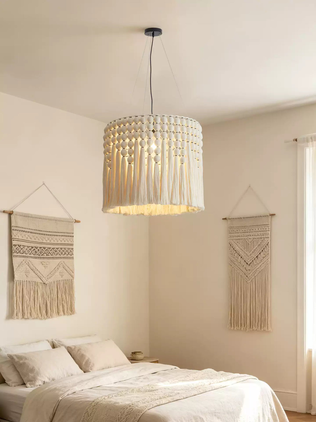 Single Drum Pendant Light — Pendant Light | Maison Monashee — view 7