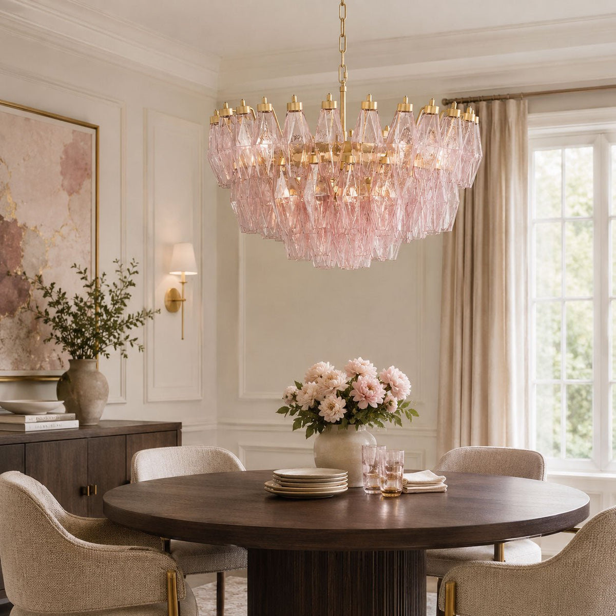 Cut Glass Chandelier — Chandelier | Maison Monashee — view 5