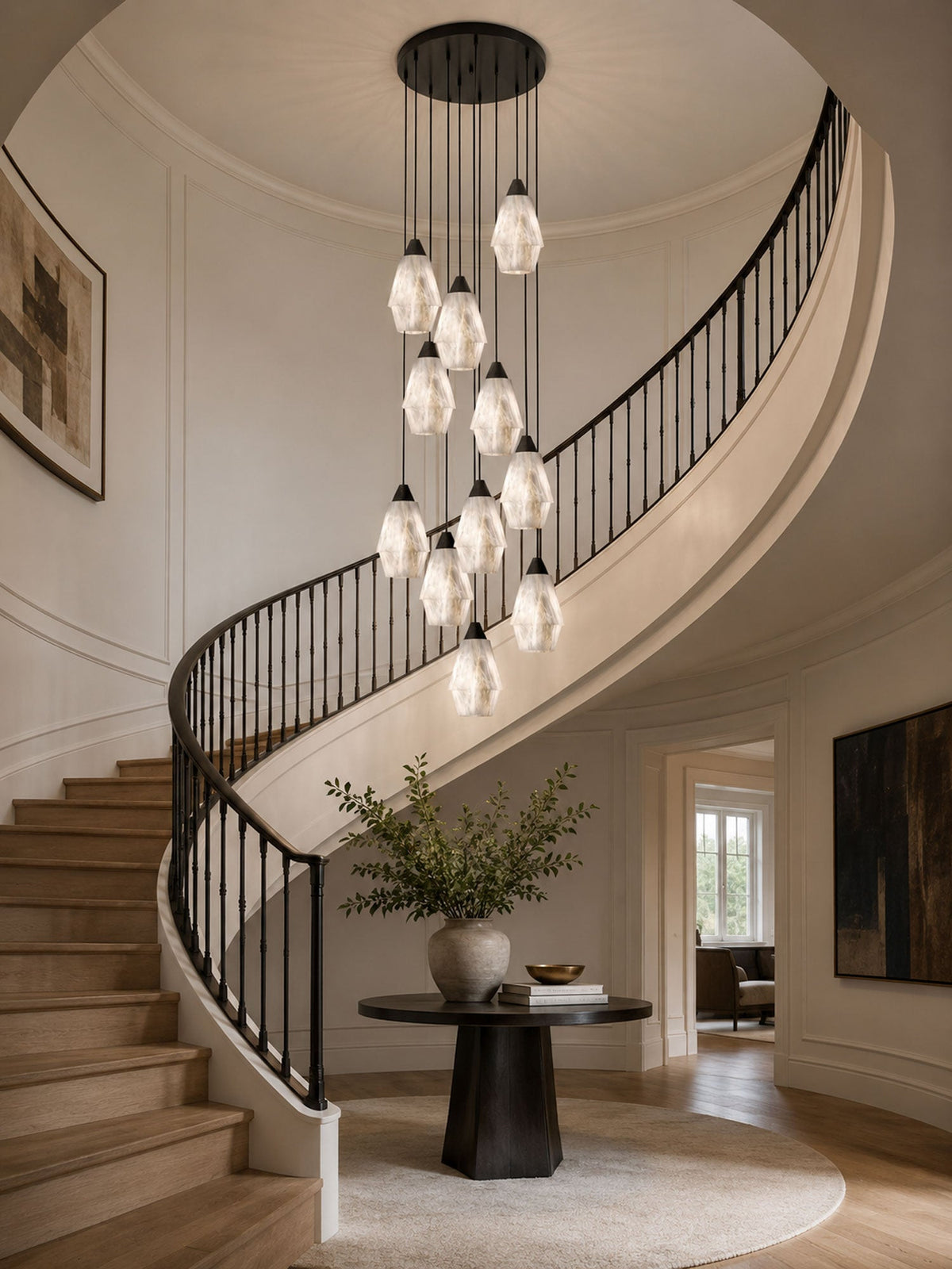 Cluster Light Chandelier — Chandelier | Maison Monashee — view 8