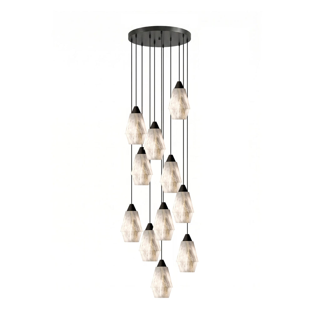 Cluster Light Chandelier — Chandelier | Maison Monashee — view 17