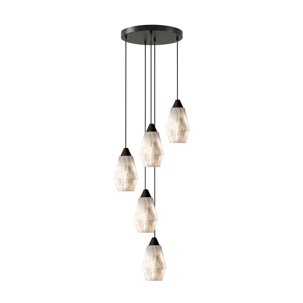 Cluster Light Chandelier — Chandelier | Maison Monashee — view 19