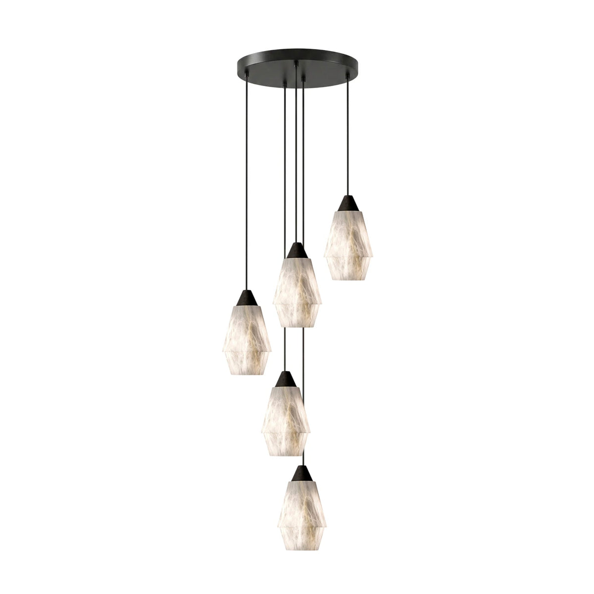 Cluster Light Chandelier — Chandelier | Maison Monashee — view 19