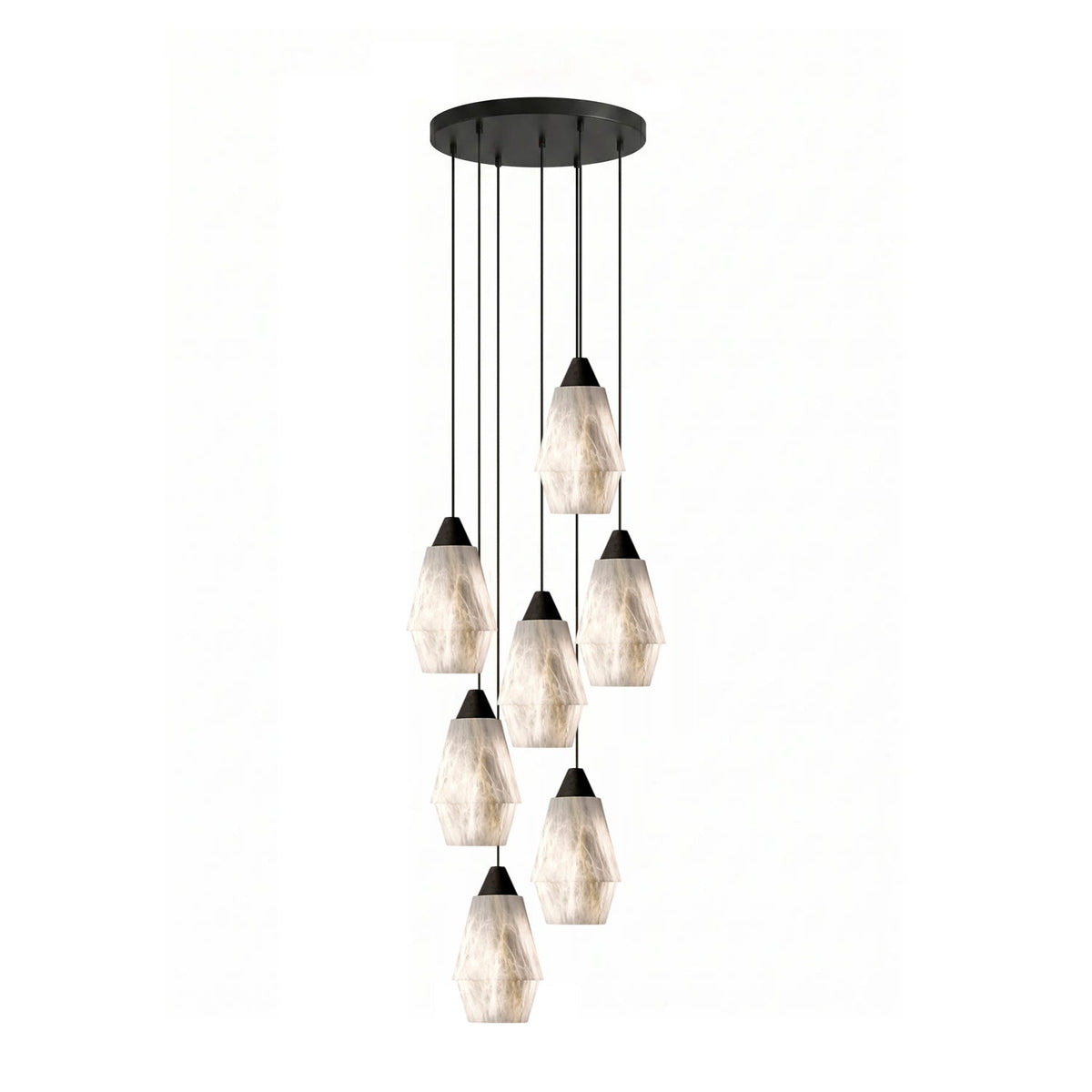 Cluster Light Chandelier — Chandelier | Maison Monashee — view 20