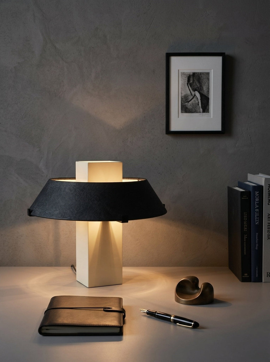 Green Lampshade Table Lamp — Table Lamp | Maison Monashee — view 7
