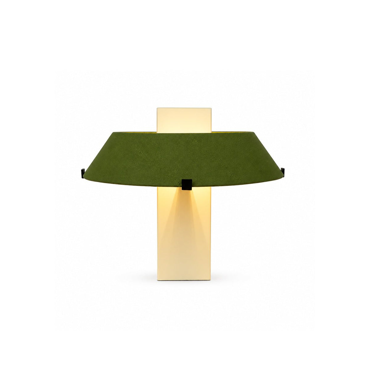Green Lampshade Table Lamp — Table Lamp | Maison Monashee — view 16