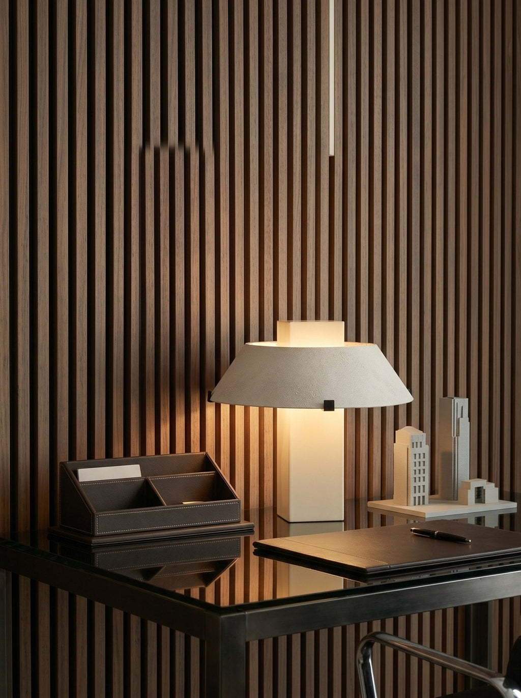 Green Lampshade Table Lamp — Table Lamp | Maison Monashee — view 12