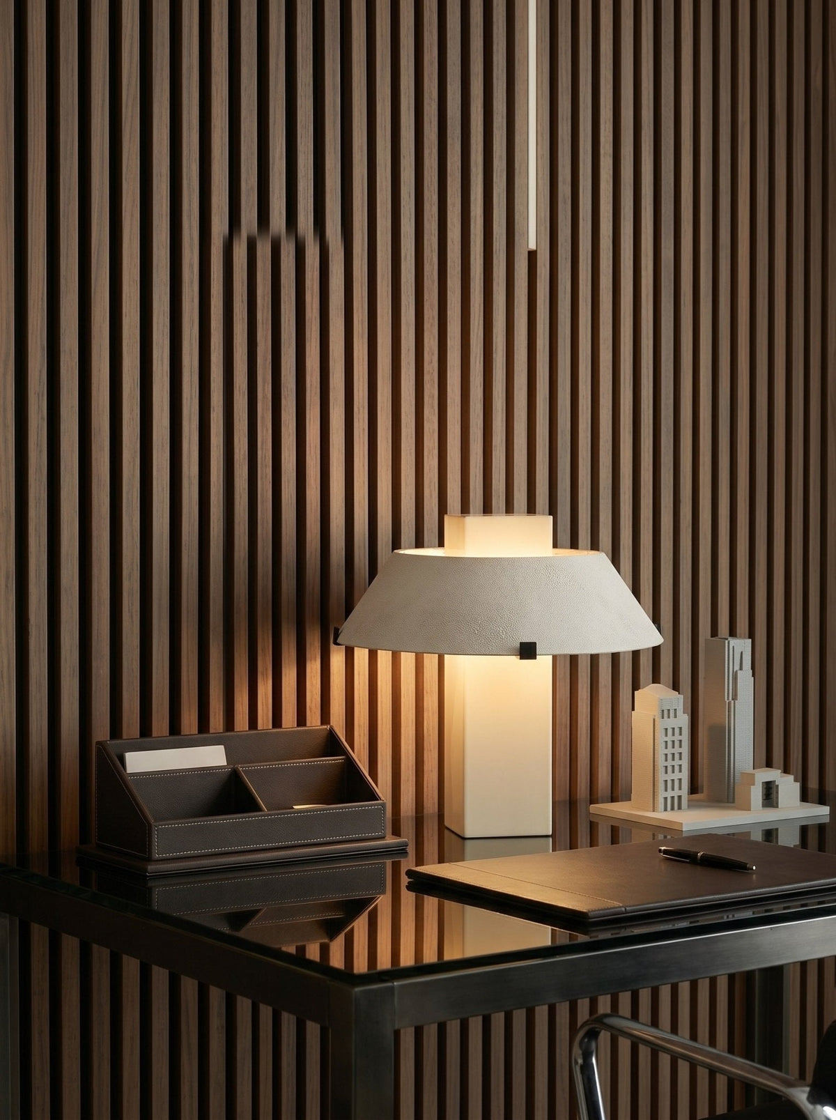 Green Lampshade Table Lamp — Table Lamp | Maison Monashee — view 12