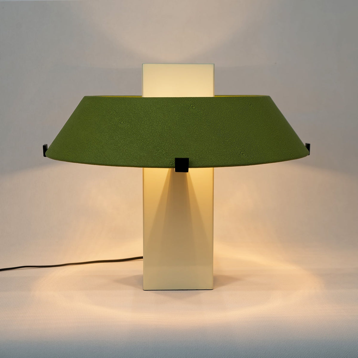 Green Lampshade Table Lamp — Table Lamp | Maison Monashee — view 14