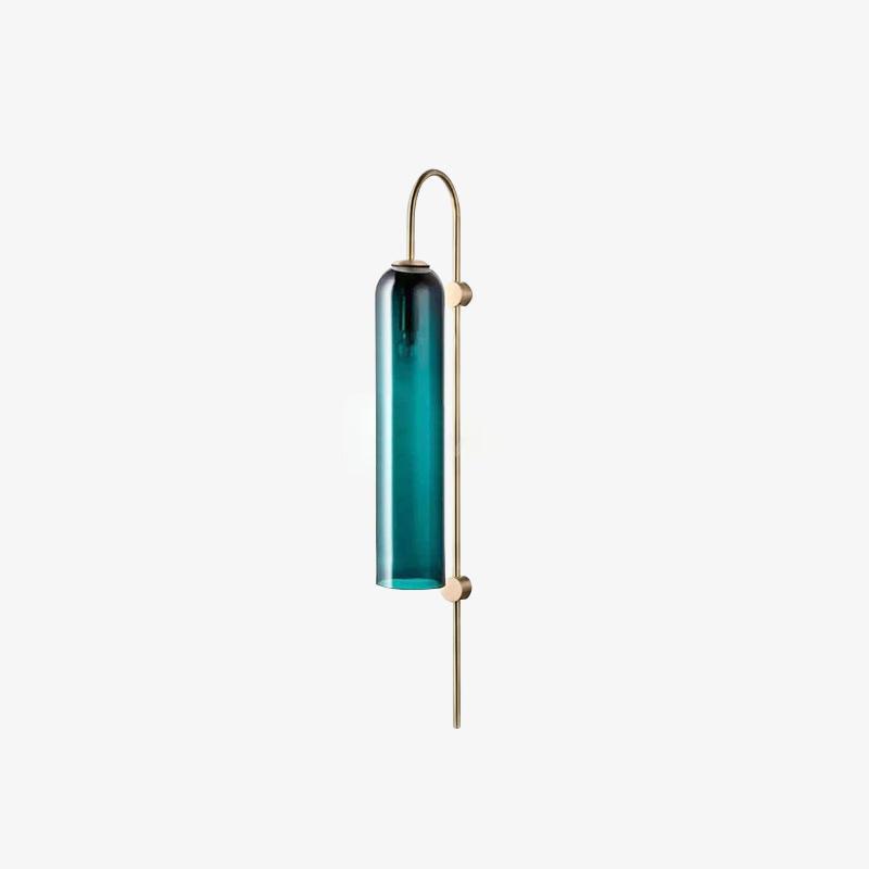 Glass Cylinder Wall Sconce — Wall Sconce | Maison Monashee — view 12