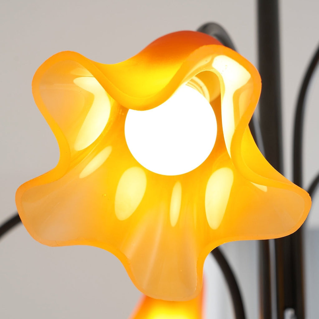 Bronze Glass Chandelier — Chandelier | Maison Monashee — view 89