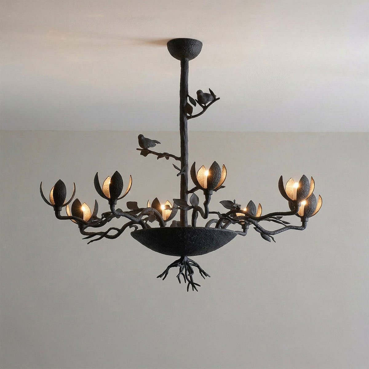 Modern Tree Branch Chandelier — Chandelier | Maison Monashee — view 16