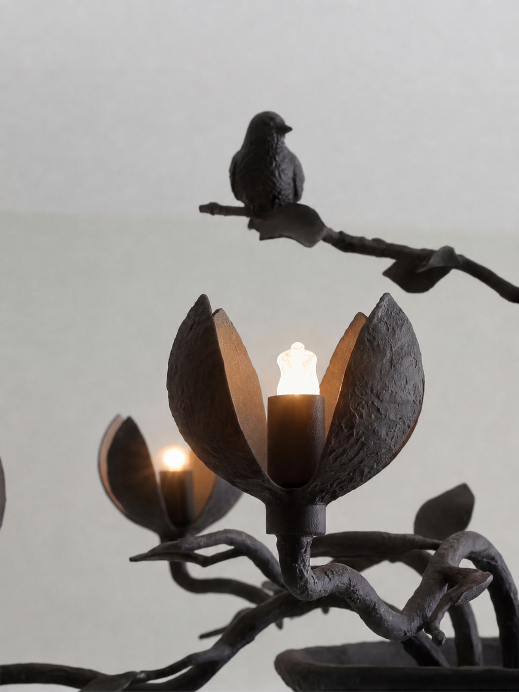 Modern Tree Branch Chandelier — Chandelier | Maison Monashee — view 17