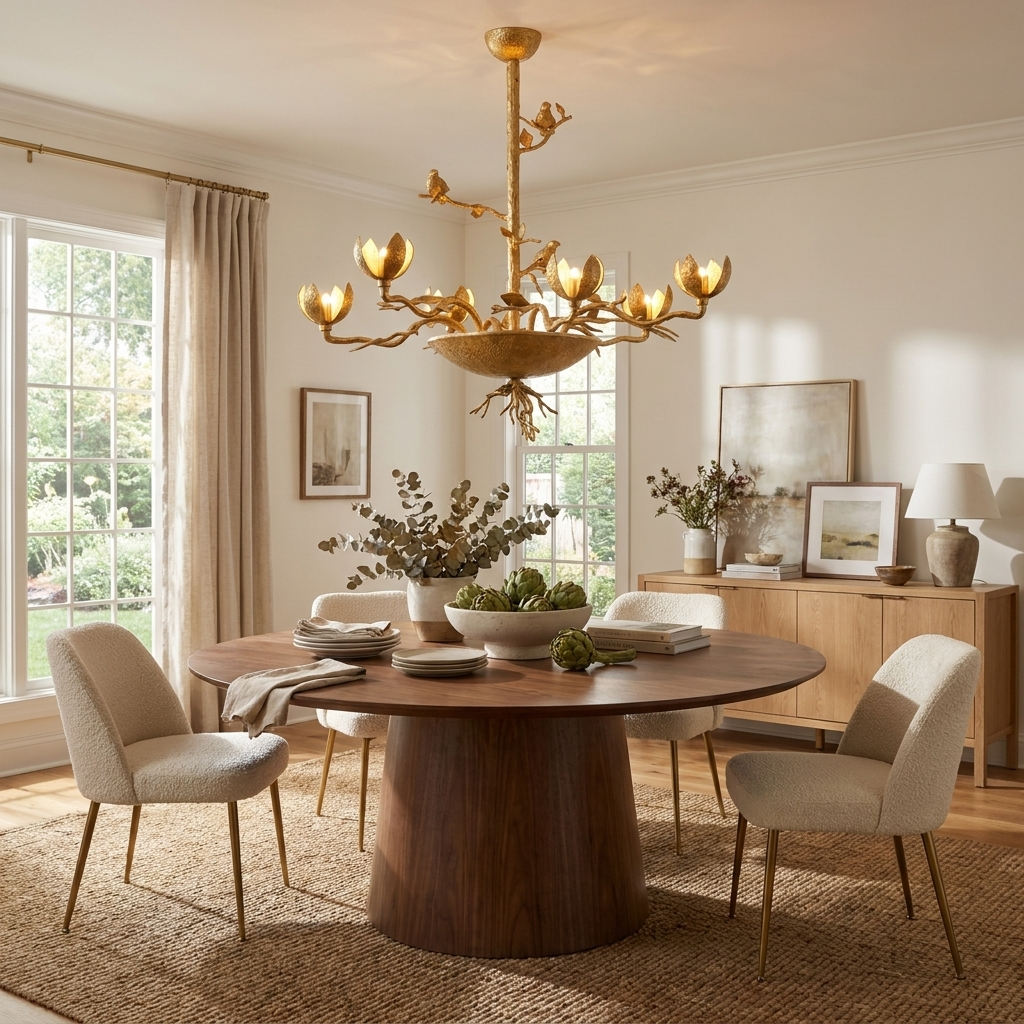 Modern Tree Branch Chandelier — Chandelier | Maison Monashee — view 3