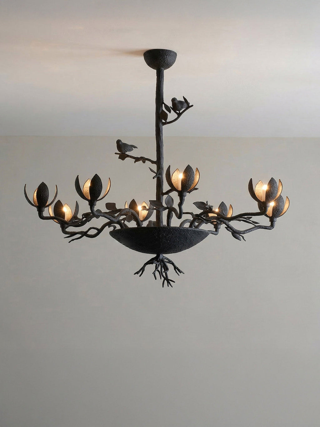 Modern Tree Branch Chandelier — Chandelier | Maison Monashee — view 20