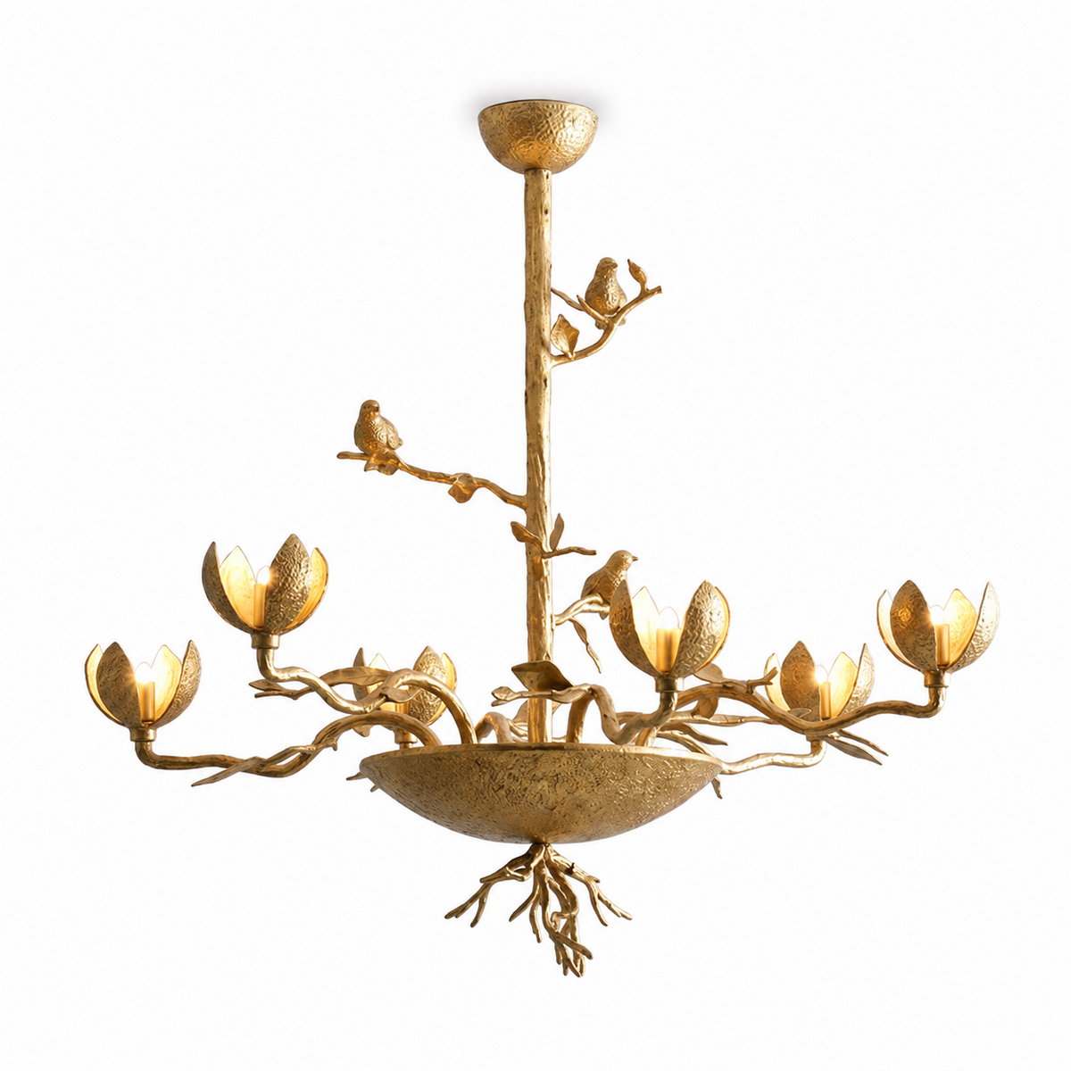 Modern Tree Branch Chandelier — Chandelier | Maison Monashee — view 7