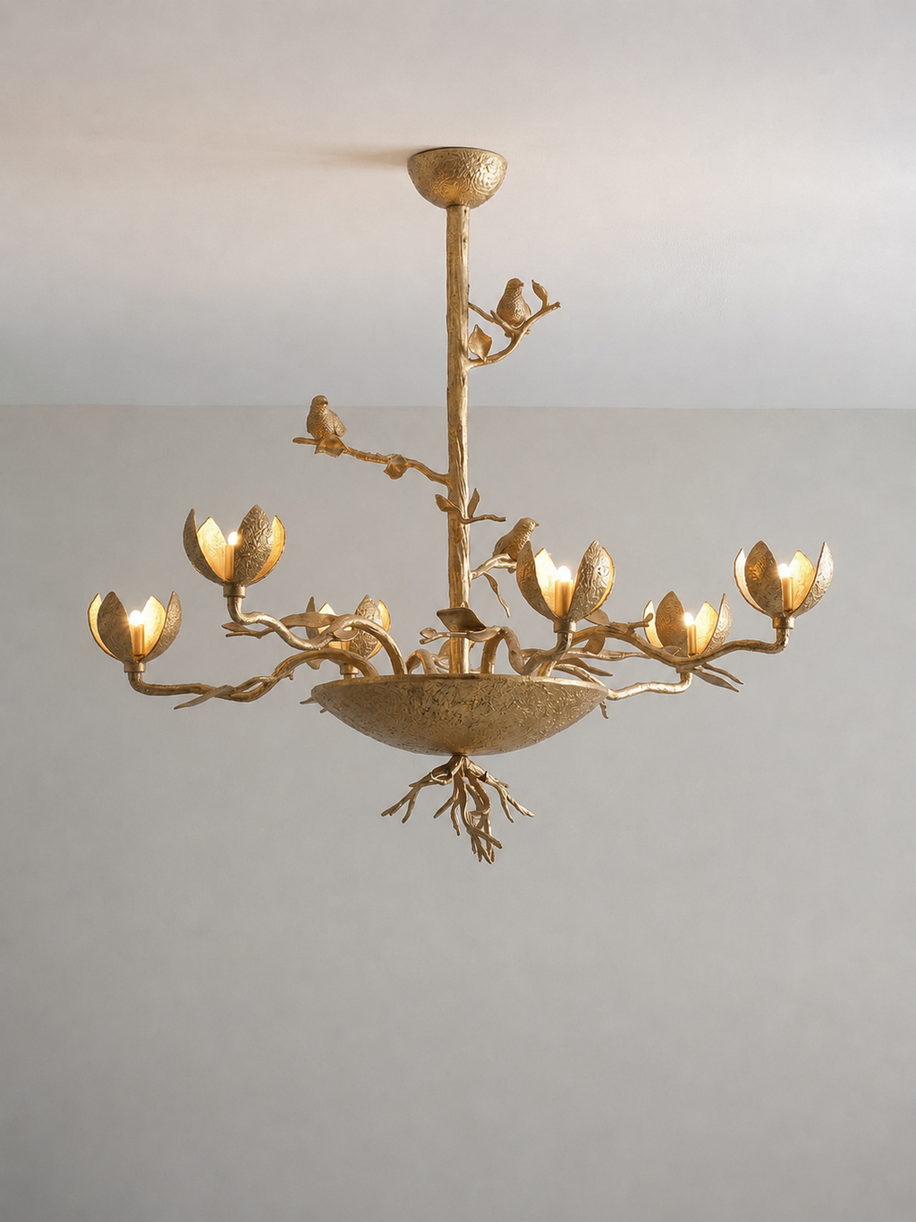 Modern Tree Branch Chandelier — Chandelier | Maison Monashee — view 25