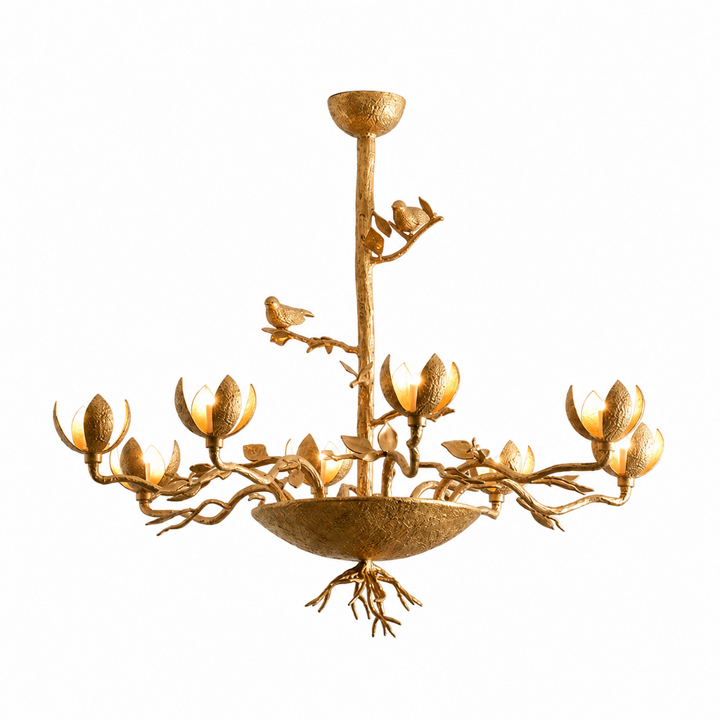 Modern Tree Branch Chandelier — Chandelier | Maison Monashee — view 10