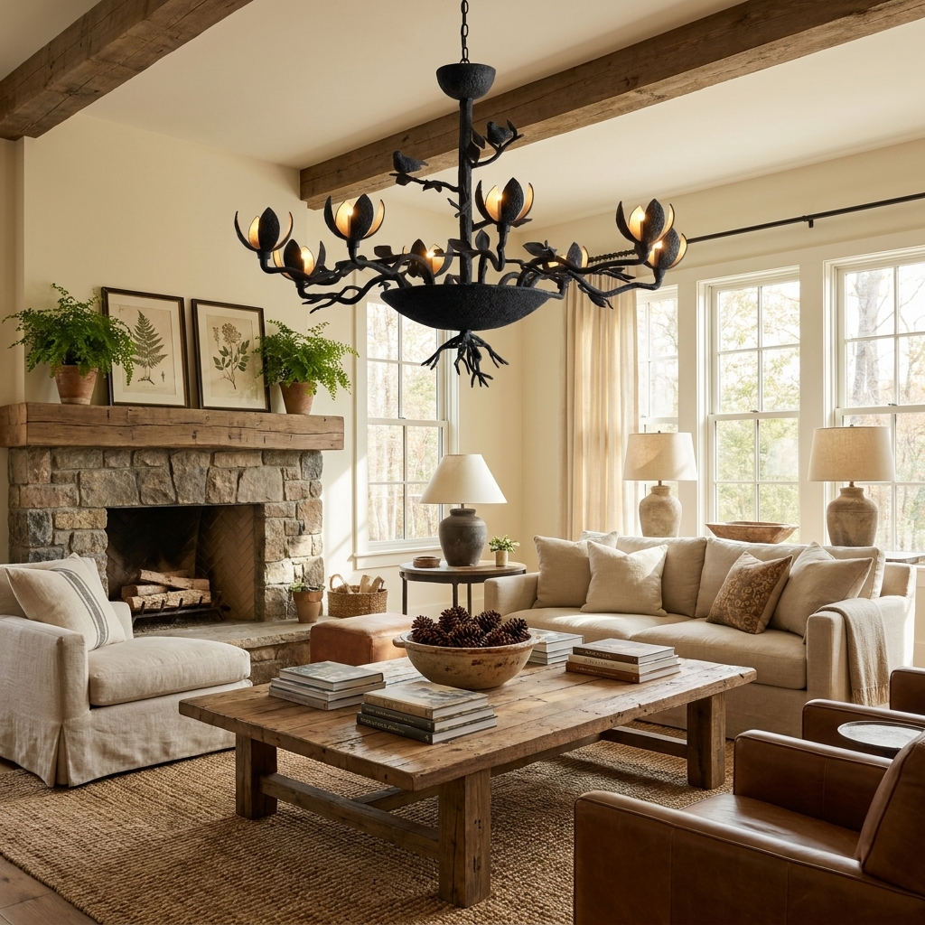 Tree Branch Chandelier — Chandelier | Maison Monashee — view 6