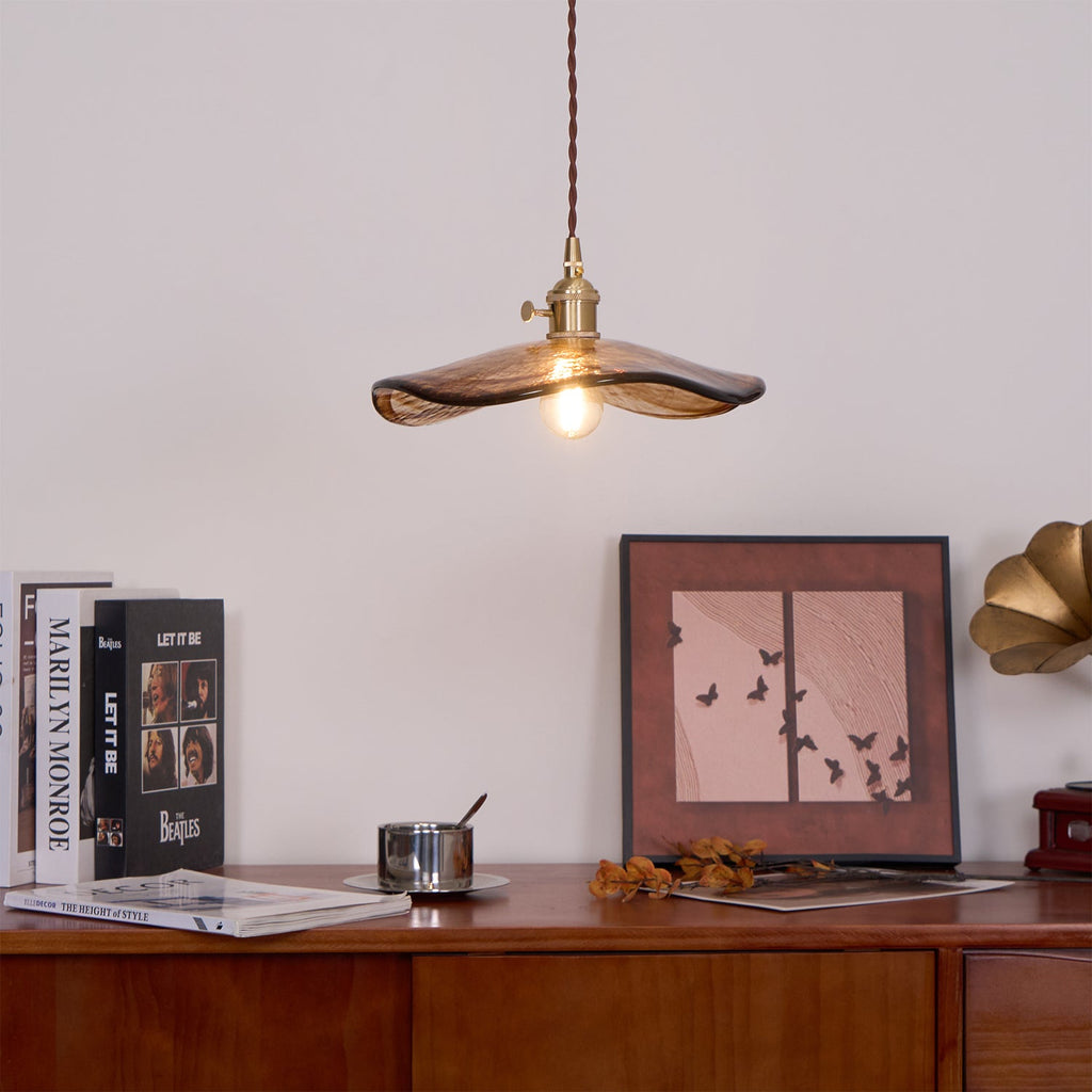 Brass Swag Light — Pendant Light | Maison Monashee — view 2