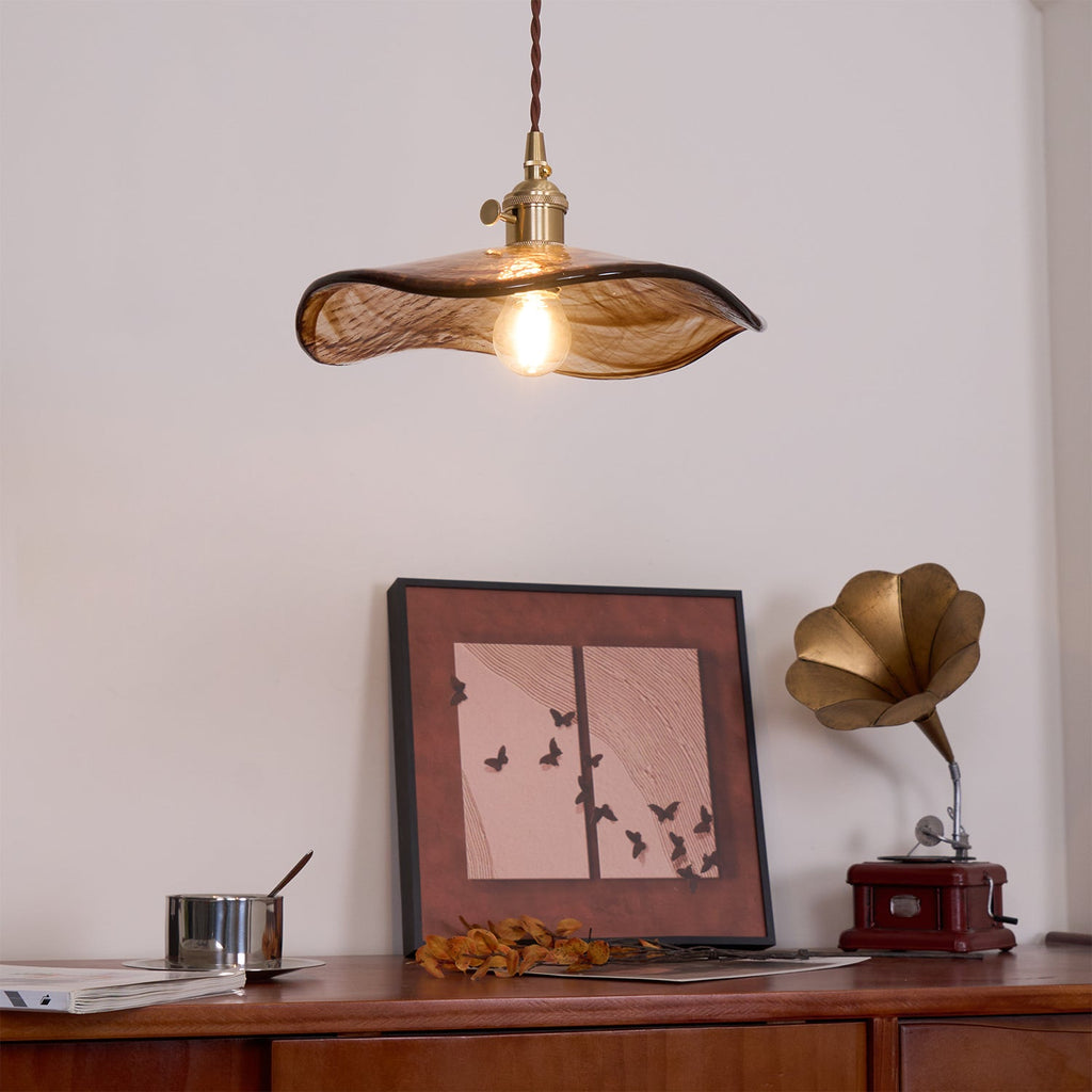 Brass Swag Light — Pendant Light | Maison Monashee — view 3