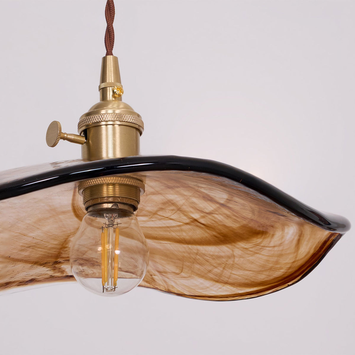 Brass Swag Light — Pendant Light | Maison Monashee — view 24