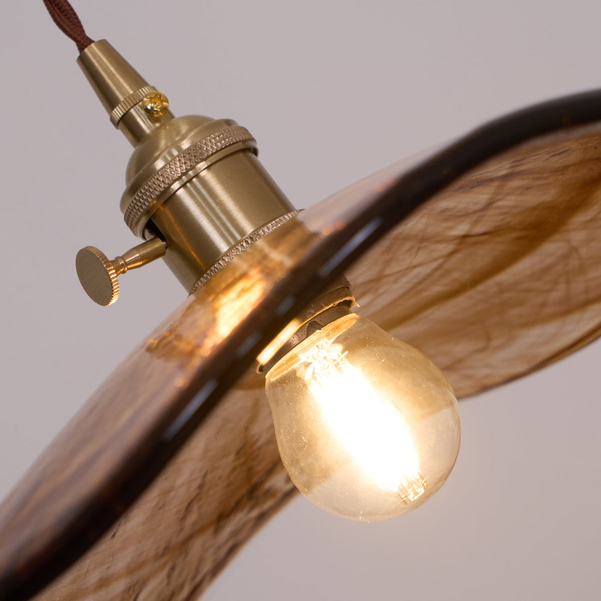 Brass Swag Light — Pendant Light | Maison Monashee — view 23
