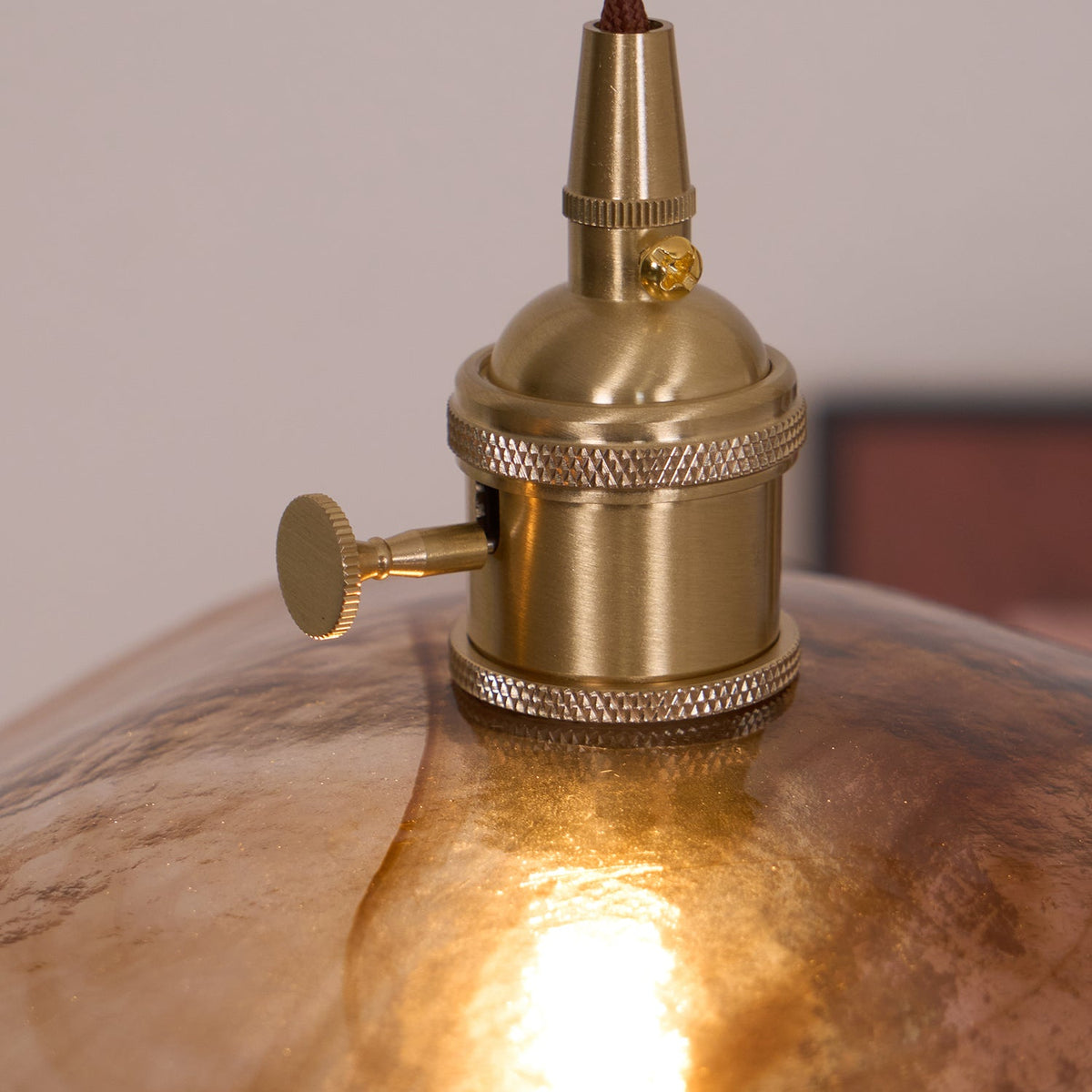 Brass Swag Light — Pendant Light | Maison Monashee — view 22