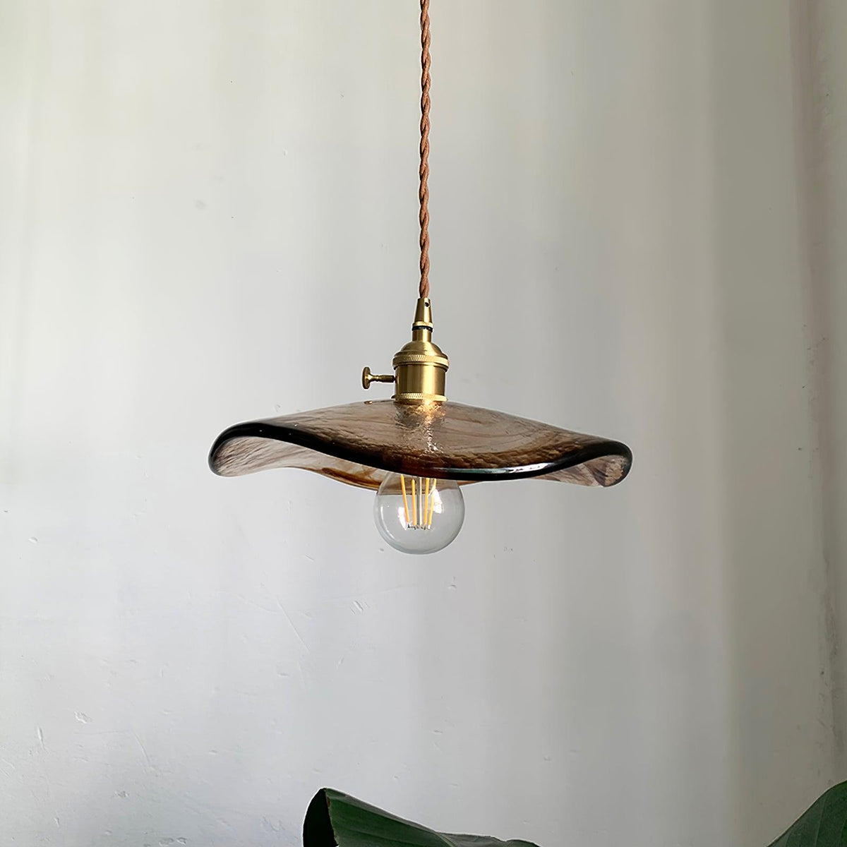 Brass Swag Light — Pendant Light | Maison Monashee — view 7
