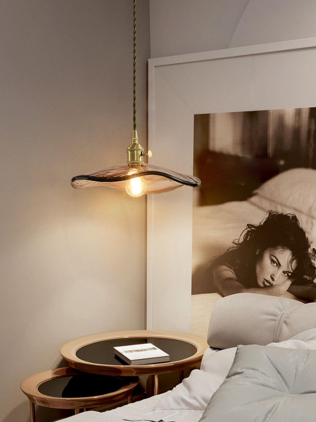 Brass Swag Light — Pendant Light | Maison Monashee — view 12